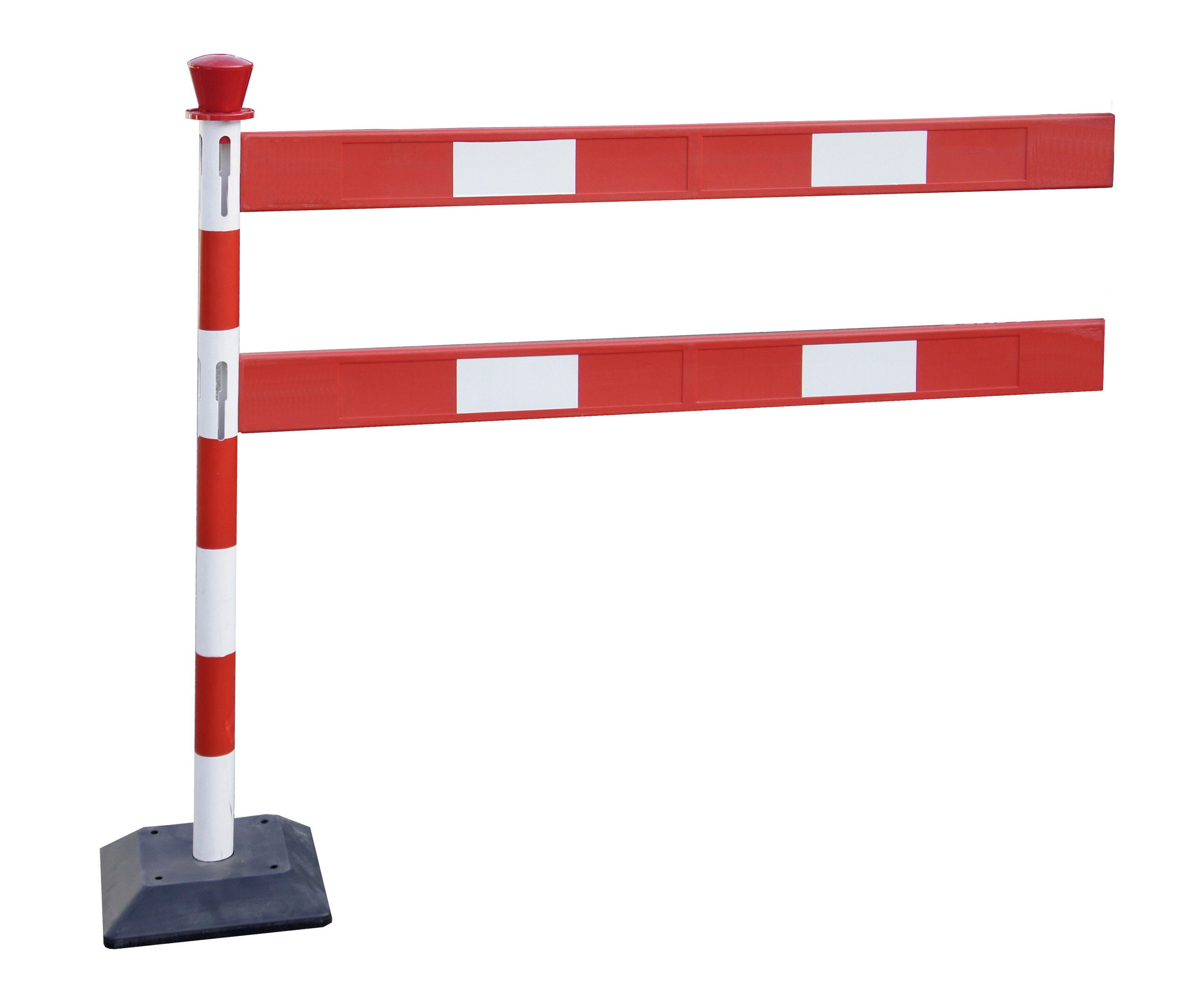 Kit poteaux plastique avec barrière
