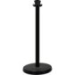Plastic bollard with heavy base