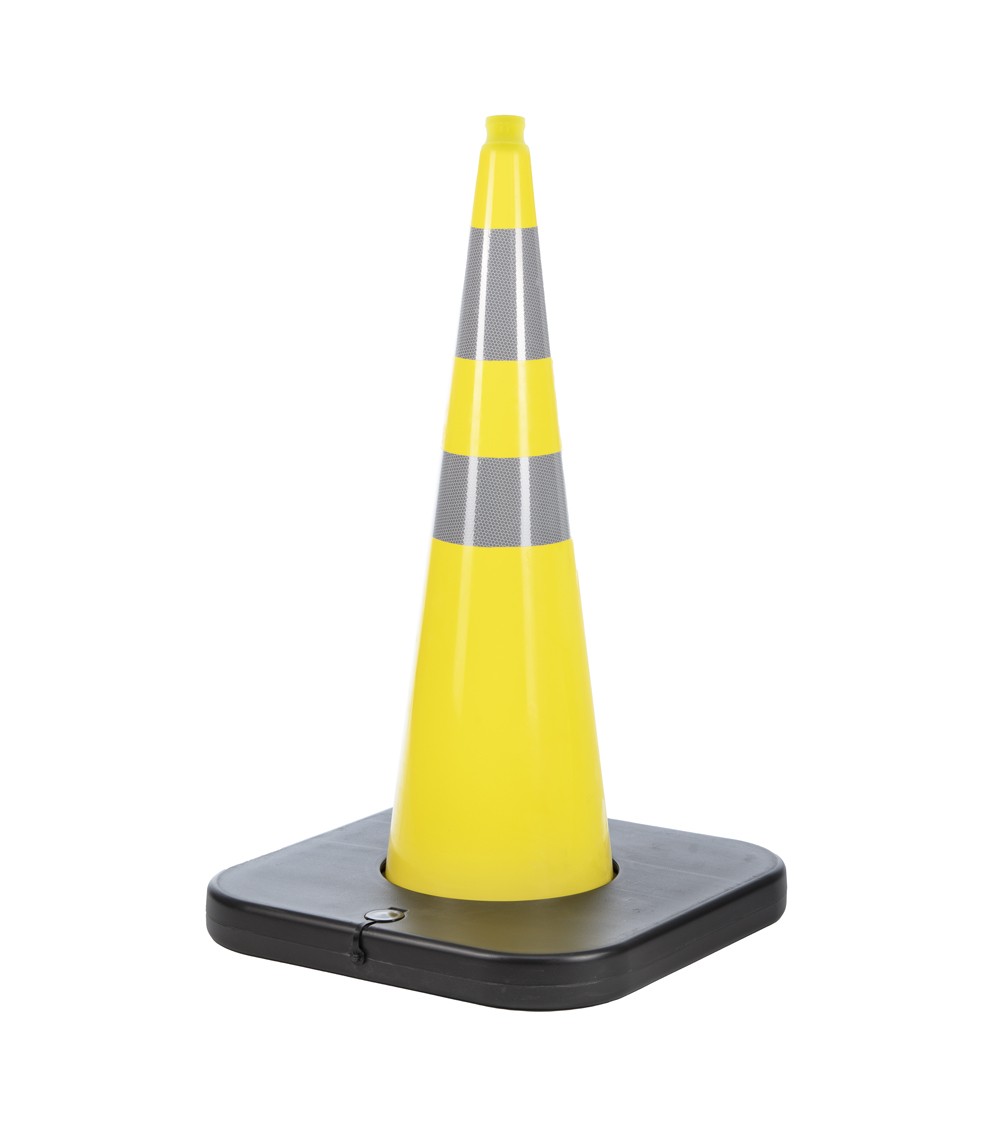 Coloured weighted cone 90 cm