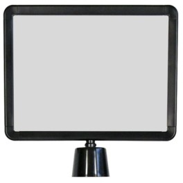 Sign holder with cone adapter