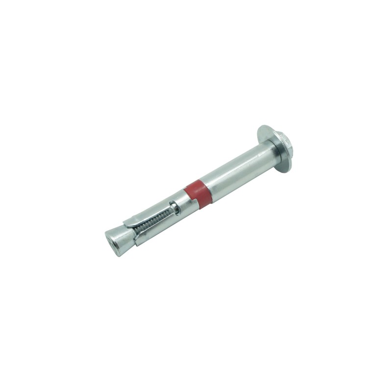 Concrete fastening for barrier