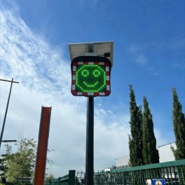 Radar speed display sign