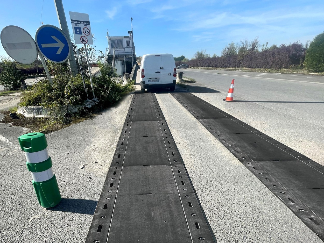 Temporary road plate 1 m - 40 T