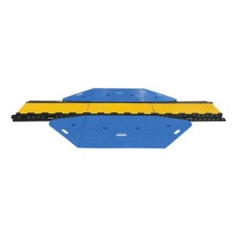 Passe-câbles 5 canaux (34 x 34 mm) avec rampe PMR