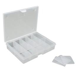 Box with fixed or variable compartments 