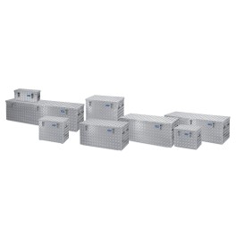 Heavy duty aluminium crate