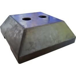 Base pour barrière de sécurité polypropylène