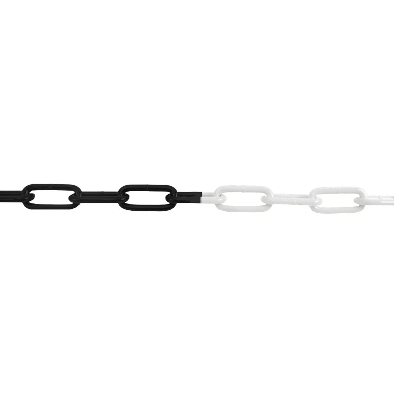 Straight welded chain with long links