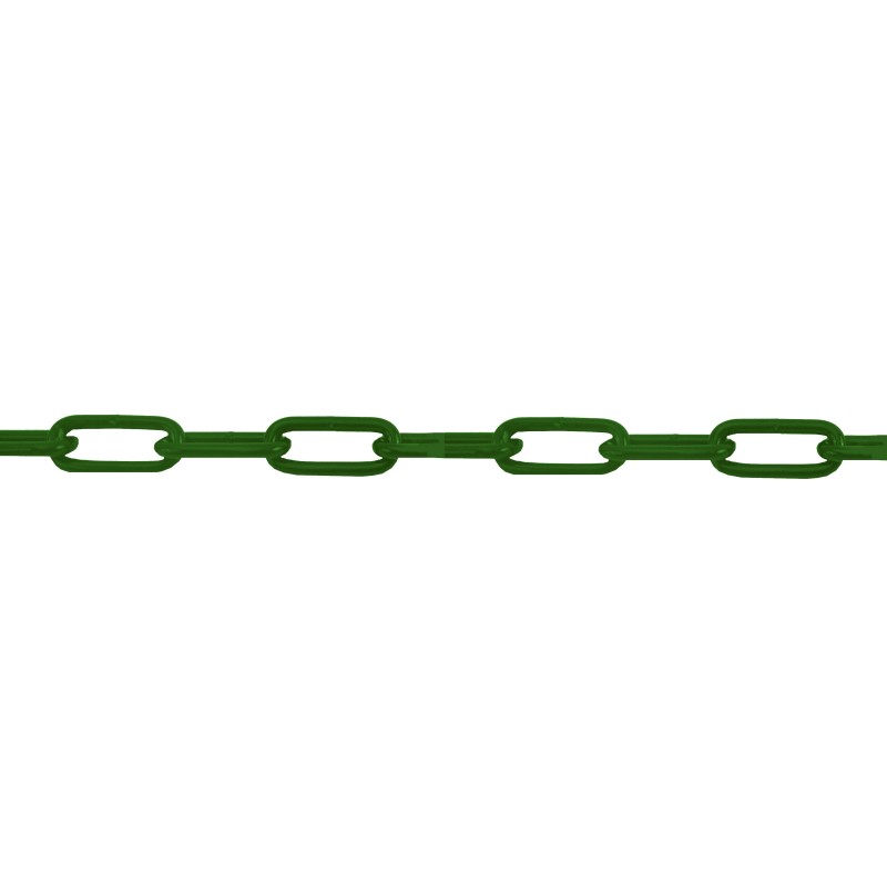 Straight welded chain with long links