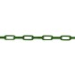 Straight welded chain with long links