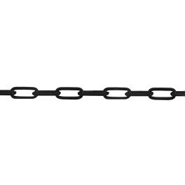 Straight welded chain with long links