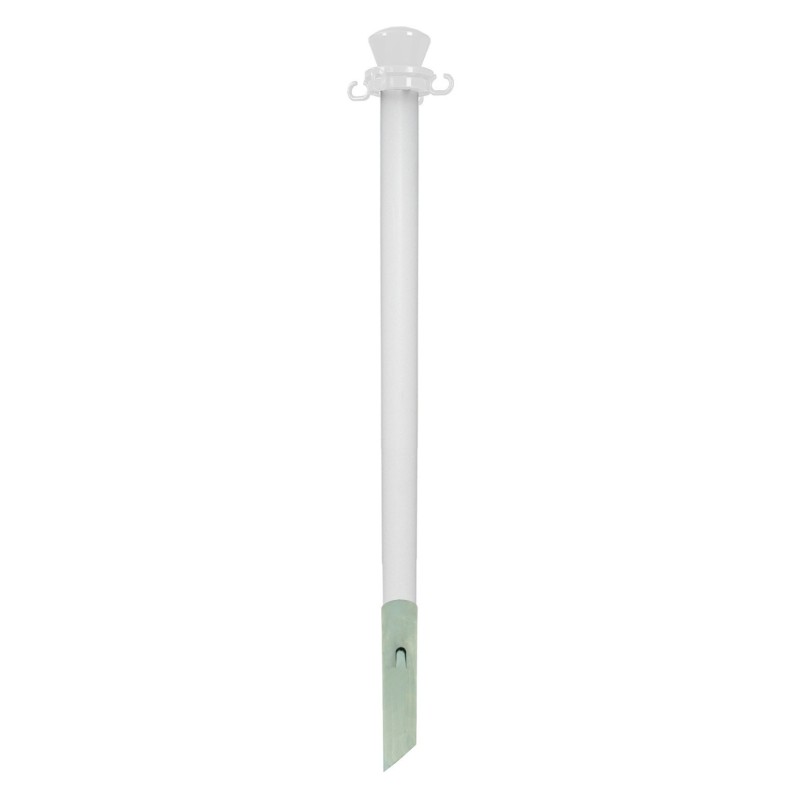 Plastic bollard for ground planting