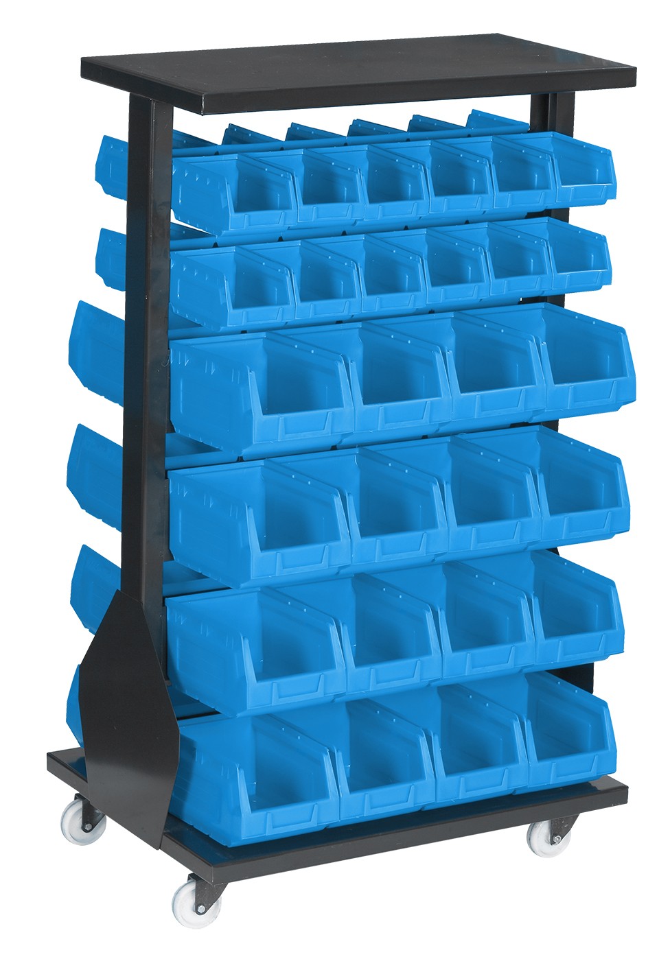 Double shelving unit