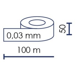 Signal tape with 2-sided printing