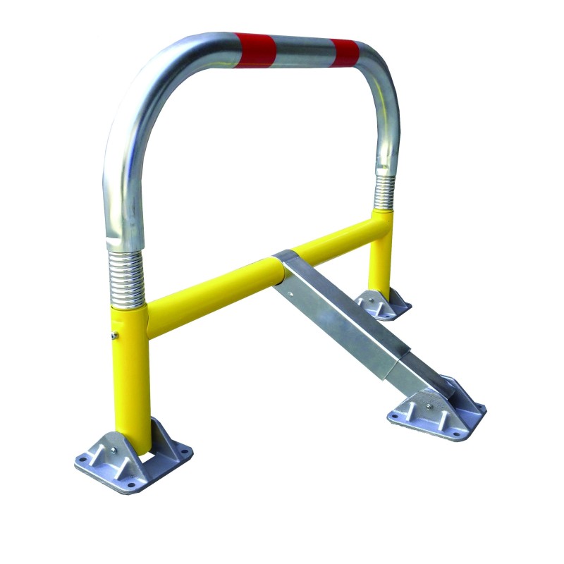 High-Resistance Spring-Loaded Parking Bollard