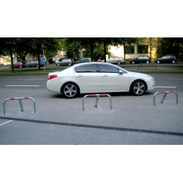 High-Resistance Parking Bollard with Cast Iron Legs