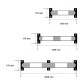 Bordure de Balisage Modulable Acier