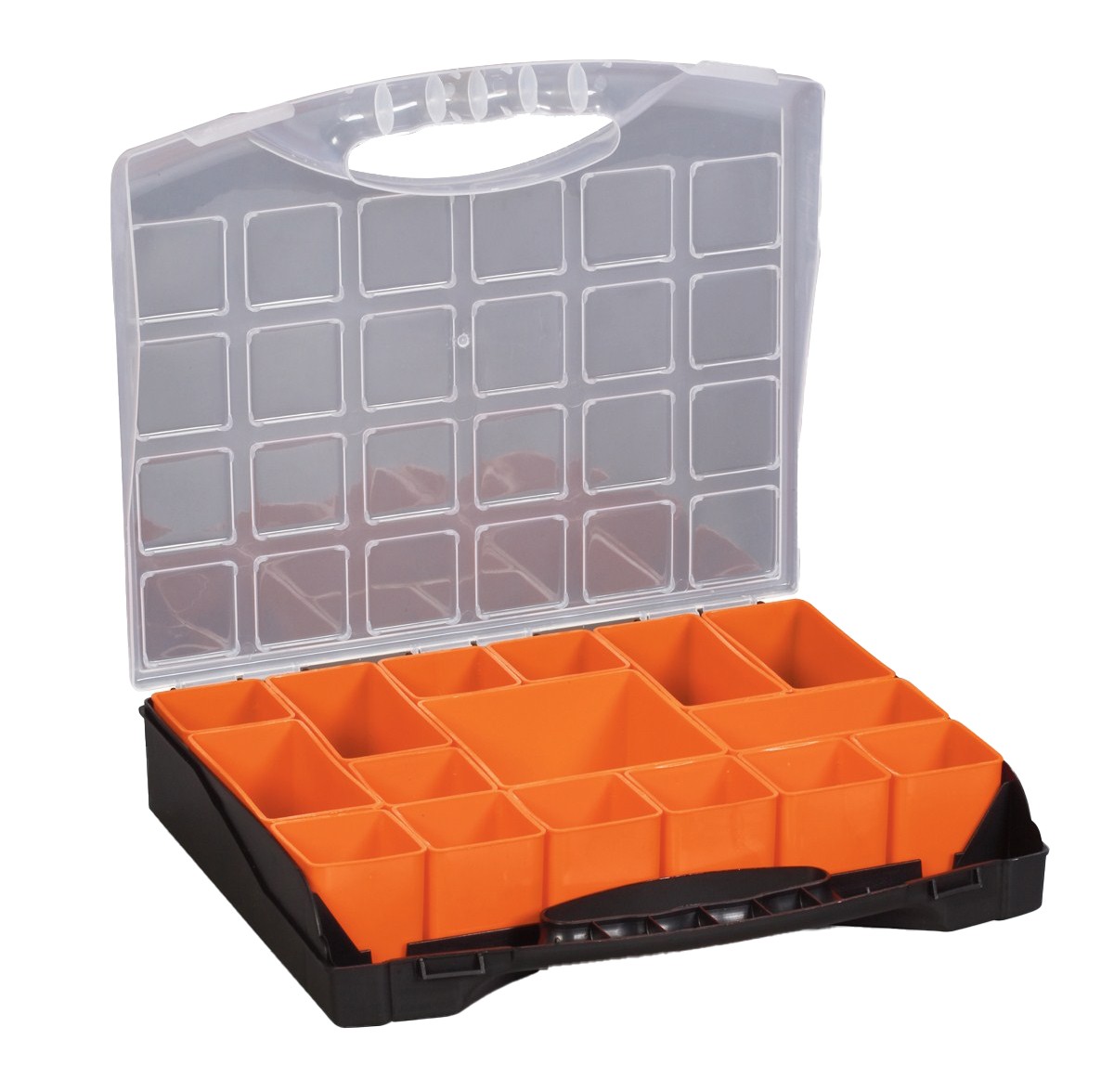 Case with inserts