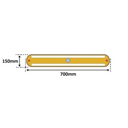 Crossable Road Divider 700mm