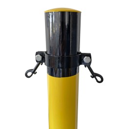 Anneau de fixation pour chaine sur poteau acier