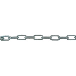 Straight welded chain with long links