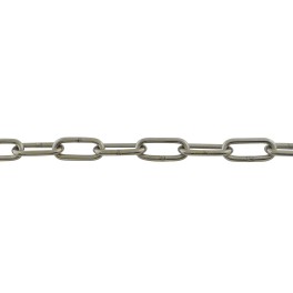 Stainless steel long link chain