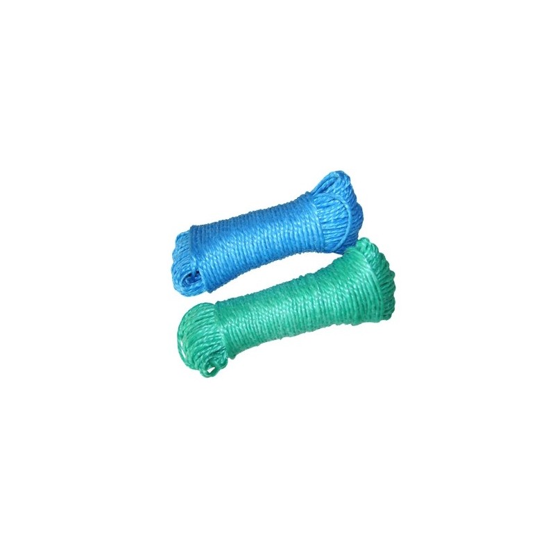 Colored polypropylene rope 