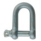 Zinc-plated shackle 