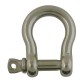 Stainless steel bow shackle  