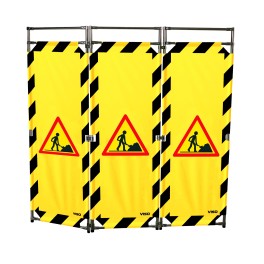 Intervention barrier - 3 panels