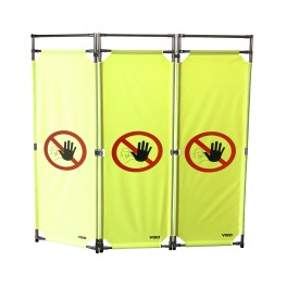 Barrière d'intervention pvc 1000 mm