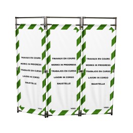 Intervention barrier - 3 panels