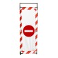 Barrière d'intervention inox 1000 mm